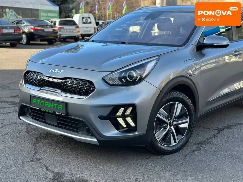 Kia Niro, 2021 р., Гібрид (PHEV), 57 тис. км, Позашляховик / Кросовер, Сірий, Одеса AT-10409562 фото