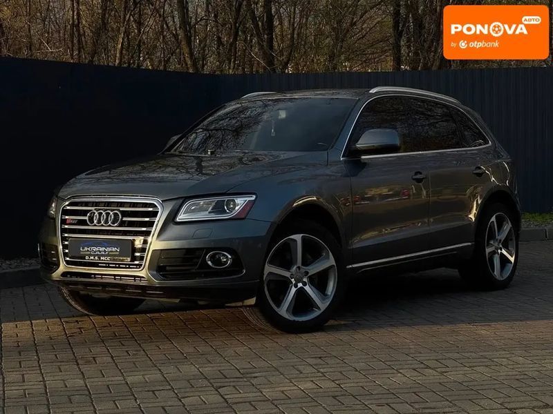 Audi Q5, 2014 р., Дизель, 165 тис. км, Позашляховик / Кросовер, Сірий, Дніпро (Дніпропетровськ) AT-10418059 фото