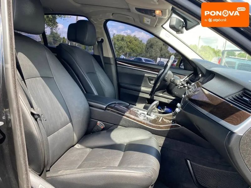 BMW 5 Series, 2013 г., Бензин, 202 тыс. км, Седан, Чорный, Львов AT-10400438 фото