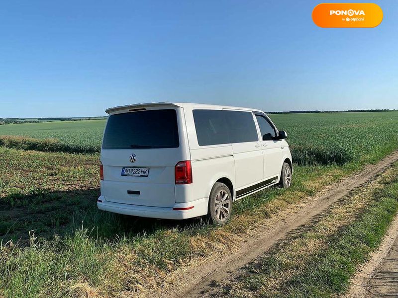 Volkswagen Transporter, 2016, Дизель, 2 л., 242 тыс. км, Минивен, Белый, Винница Cars-Pr-161125 фото