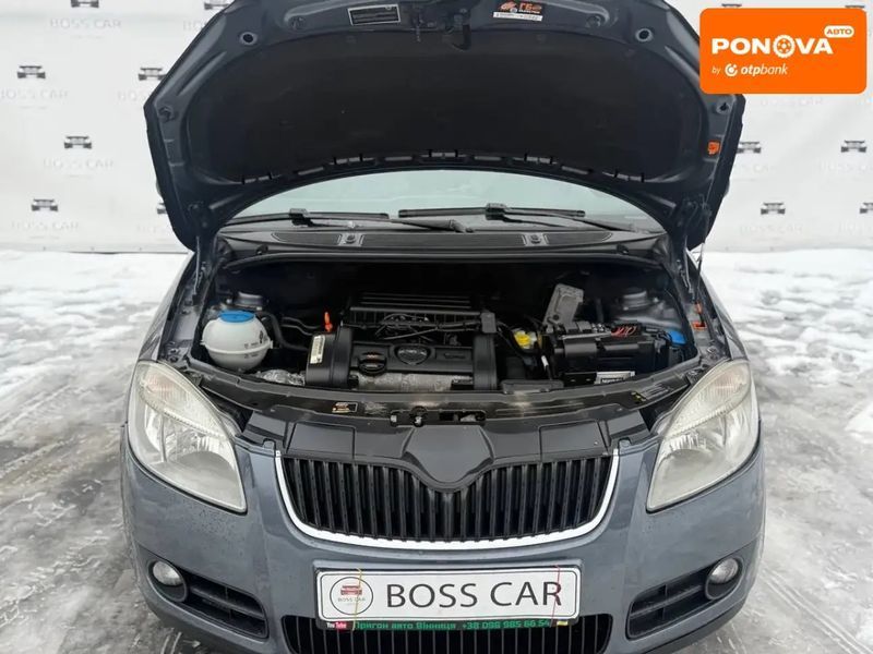 Skoda Fabia, 2008 р., Газ пропан-бутан / Бензин, 192 тис. км, Універсал, Сірий, Вінниця AT-10407405 фото