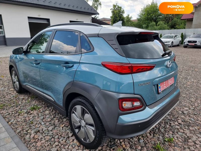 Hyundai Kona, 2019, Електро, 82 тис. км, Позашляховик / Кросовер, Синій, Радивилів Cars-Pr-65025 фото