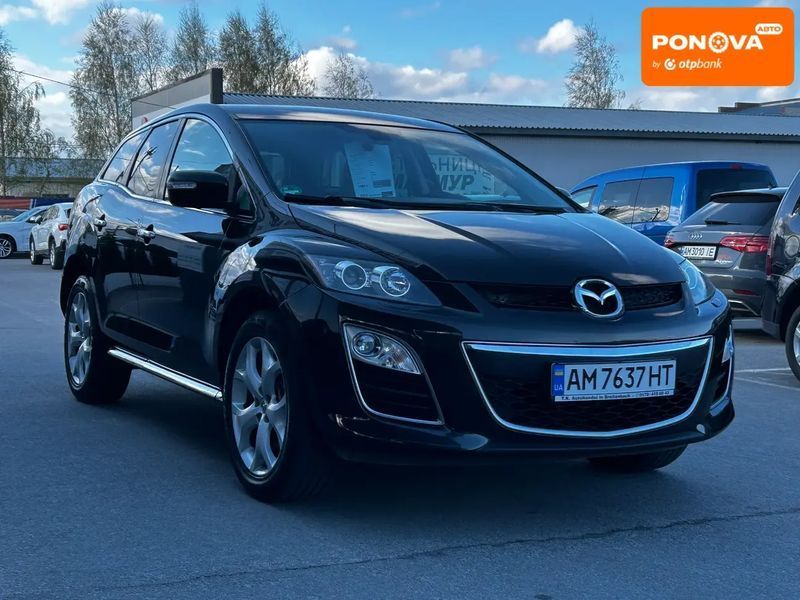 Mazda CX-7, 2010 р., Дизель, 222 тис. км, Позашляховик / Кросовер, Чорний, Житомир AT-10415190 фото