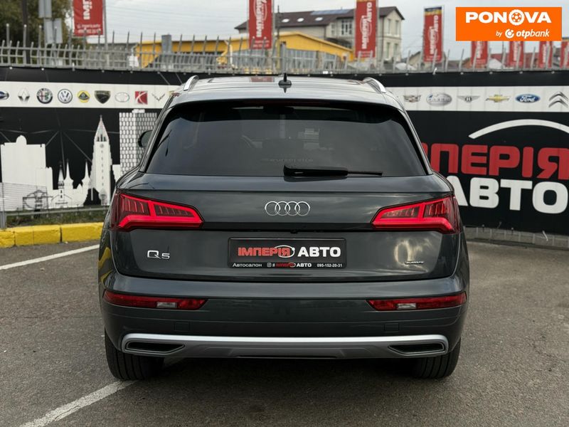 Audi Q5, 2018, Бензин, 2 л., 78 тис. км, Внедорожник / Кроссовер, Серый, Киев 254274 фото