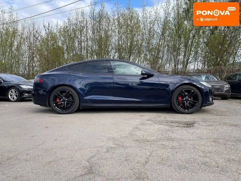 Tesla Model S, 2014 г., Електро, 215 тыс. км, Лифтбек, Синий, Луцк AT-10427589 фото