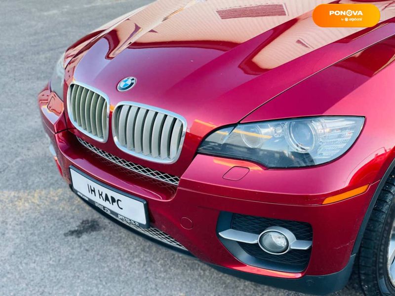 BMW X6, 2012, Бензин, 123 тис. км, Позашляховик / Кросовер, Червоний, Одеса 32863 фото