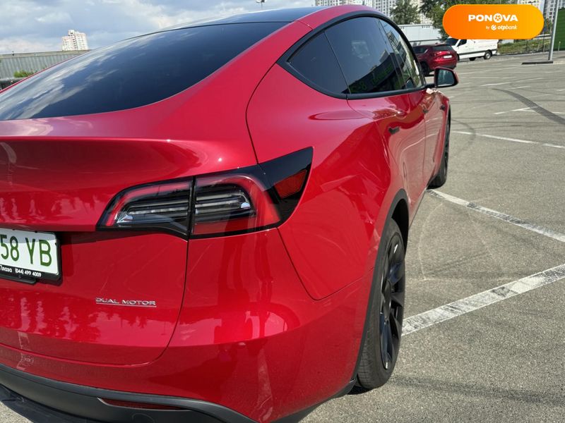 Tesla Model Y, 2023, Електро, 1 тыс. км, Внедорожник / Кроссовер, Красный, Киев Cars-Pr-68670 фото