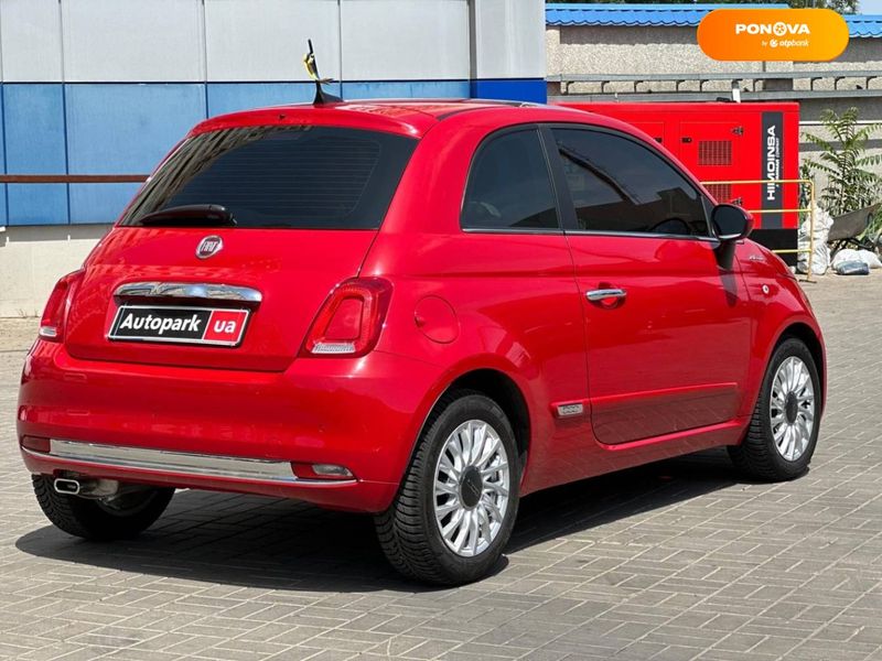 Fiat 500, 2021, Бензин, 1.2 л., 13 тис. км, Хетчбек, Червоний, Одеса 102220 фото