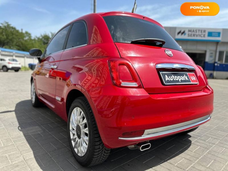 Fiat 500, 2021, Бензин, 1.2 л., 13 тис. км, Хетчбек, Червоний, Одеса 102220 фото