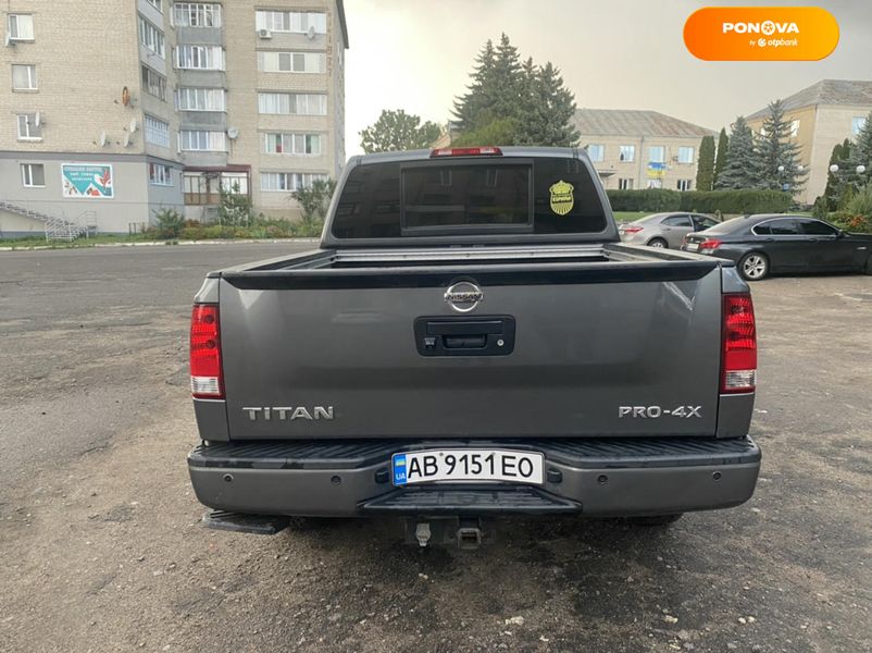 Nissan Titan, 2014, Газ пропан-бутан / Бензин, 5.55 л., 143 тис. км, Пікап, Сірий, Томашпіль Cars-Pr-191057 фото