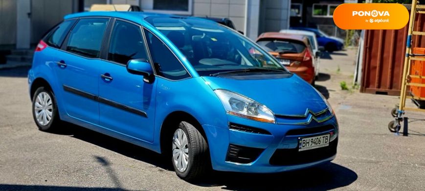 Citroen C4 Picasso, 2010, Бензин, 1.6 л., 180 тыс. км, Микровен, Синий, Одесса Cars-Pr-68040 фото