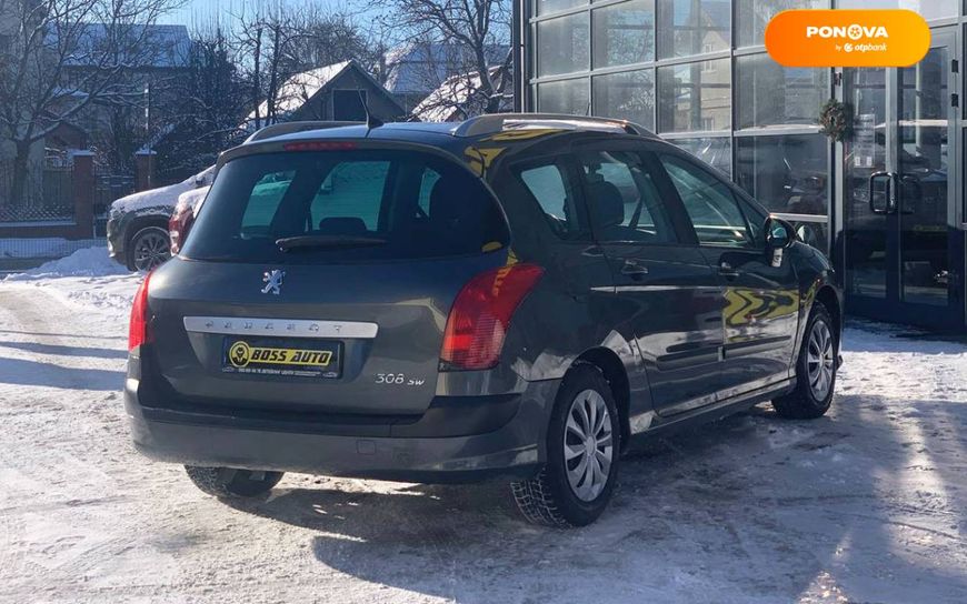 Peugeot 308, 2008, Дизель, 1.56 л., 270 тис. км, Універсал, Сірий, Івано-Франківськ 11730 фото