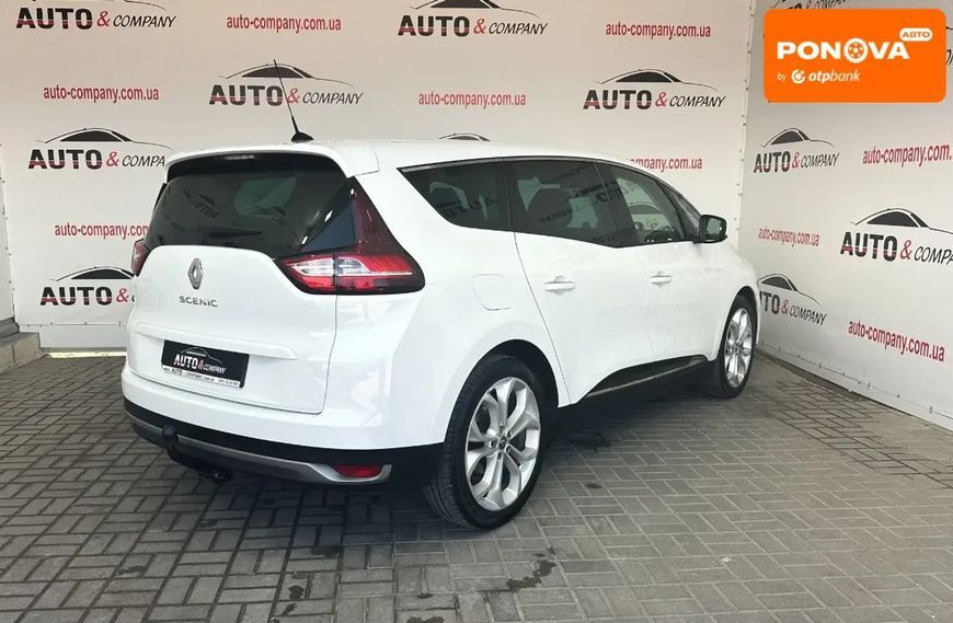 Renault Grand Scenic, 2019 г., Дизель, 196 тыс. км, Минивен, Белый, Львов AT-10399541 фото