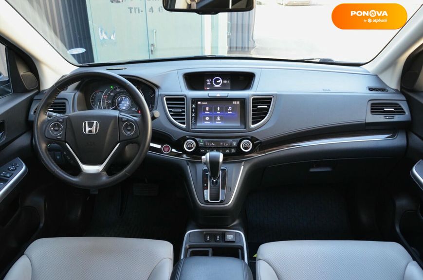 Honda CR-V, 2015, Бензин, 2.36 л., 65 тис. км, Позашляховик / Кросовер, Сірий, Київ 107367 фото