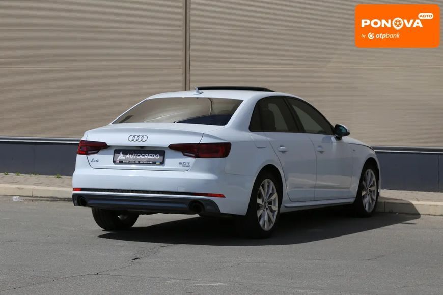 Audi A4, 2017 р., Бензин, 139 тис. км, Седан, Білий, Київ AT-10417451 фото
