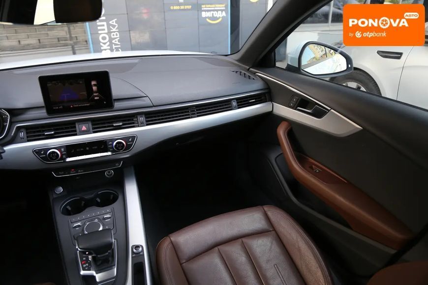 Audi A4, 2017 р., Бензин, 139 тис. км, Седан, Білий, Київ AT-10417451 фото