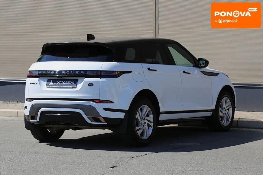 Land Rover Range Rover Evoque, 2019 р., Дизель, 92 тис. км, Позашляховик / Кросовер, Білий, Київ AT-10417364 фото