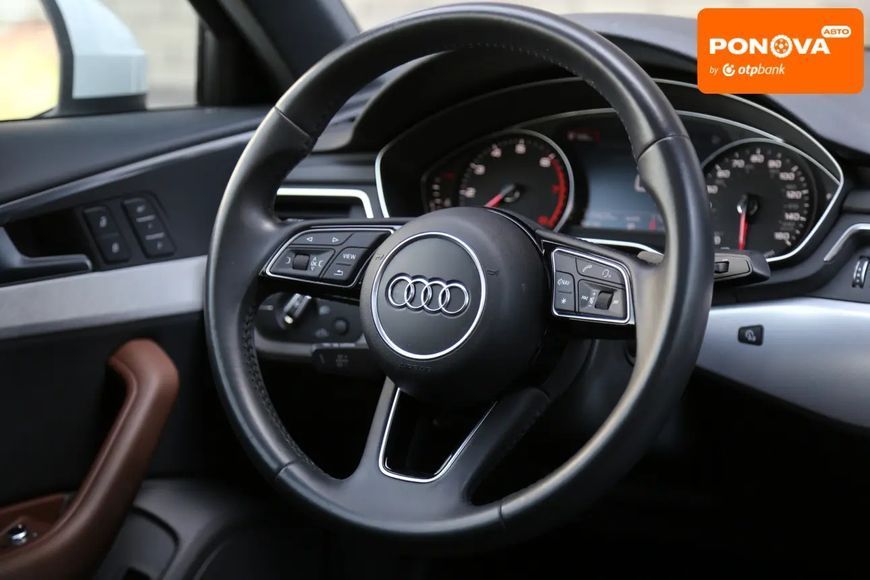 Audi A4, 2017 р., Бензин, 139 тис. км, Седан, Білий, Київ AT-10417451 фото