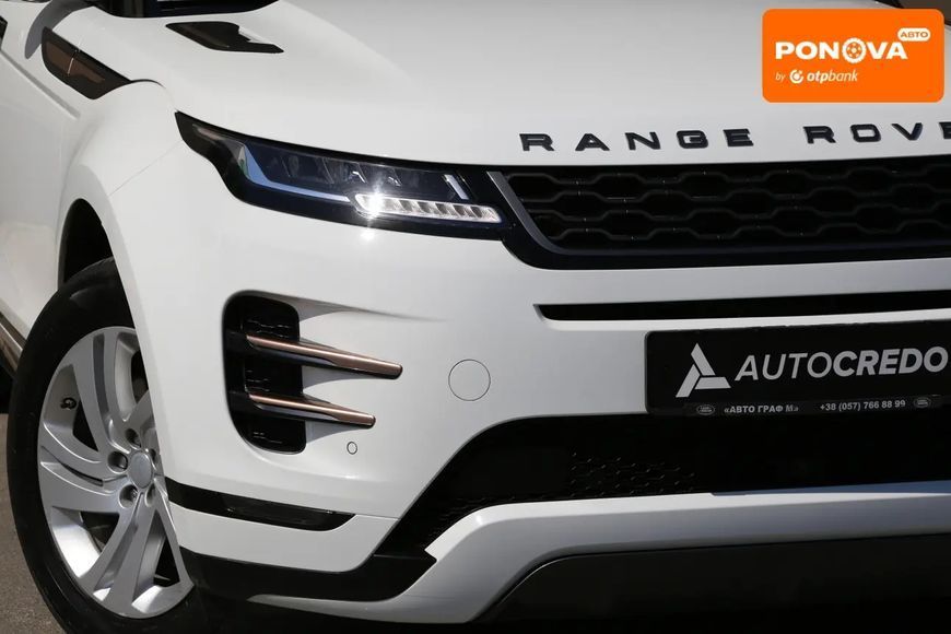 Land Rover Range Rover Evoque, 2019 р., Дизель, 92 тис. км, Позашляховик / Кросовер, Білий, Київ AT-10417364 фото