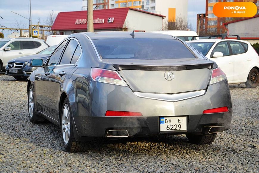 Acura TL, 2008, Газ / Бензин, 3.5 л., 231 тис. км, Сірий, Хмельницький 20109 фото