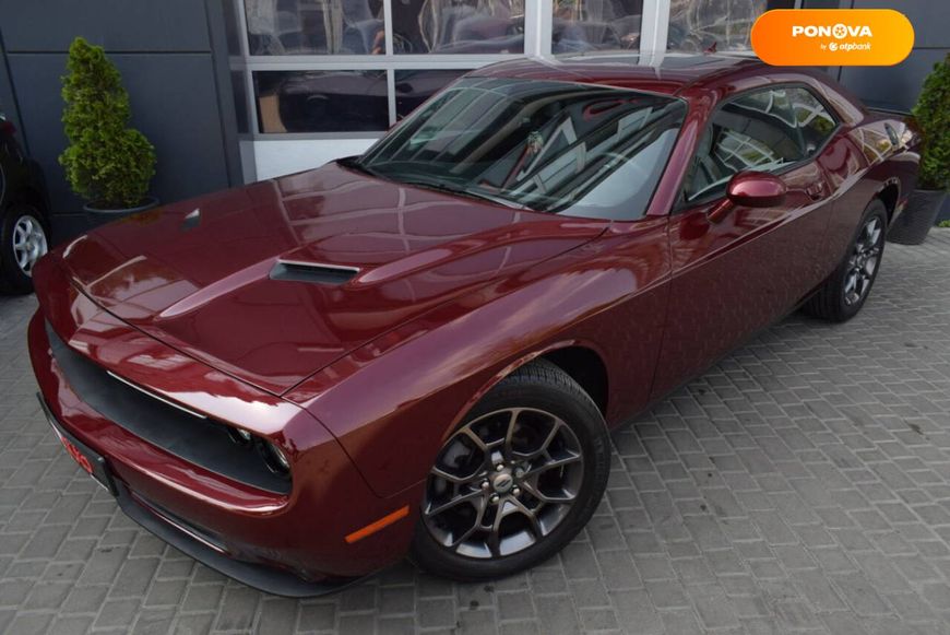 Dodge Challenger, 2018, Бензин, 3.6 л., 36 тыс. км, Купе, Красный, Одесса 43196 фото