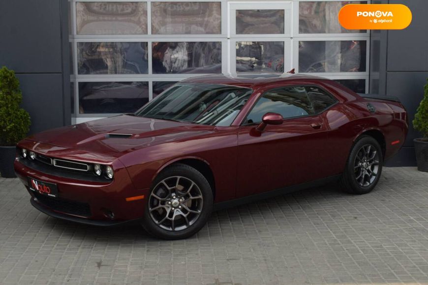 Dodge Challenger, 2018, Бензин, 3.6 л., 36 тыс. км, Купе, Красный, Одесса 43196 фото