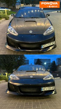 Hyundai Coupe, 2008, Газ пропан-бутан / Бензин, 1.98 л., 197 тис. км, Купе, Чорний, Дніпро (Дніпропетровськ) Cars-Pr-263161 фото