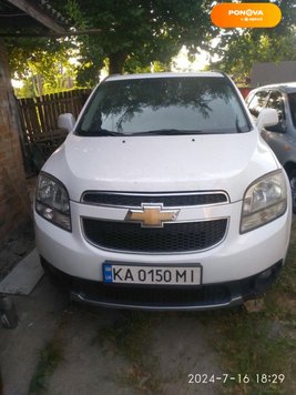 Chevrolet Orlando, 2012, Газ пропан-бутан / Бензин, 1.8 л., 300 тис. км, Мінівен, Білий, Київ Cars-Pr-217363 фото