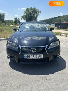 Lexus GS, 2013, Бензин, 3.46 л., 176 тис. км, Седан, Чорний, Одеса Cars-Pr-57487 фото