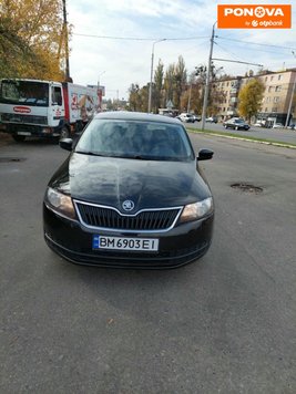 Skoda Rapid, 2017, Бензин, 1.2 л., 113 тис. км, Ліфтбек, Чорний, Полтава Cars-Pr-265583 фото