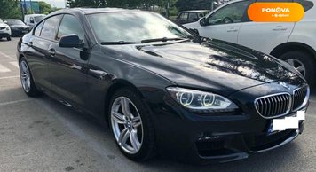 BMW 6 Series Gran Coupe, 2015, Бензин, 3 л., 89 тис. км, Купе, Чорний, Дніпро (Дніпропетровськ) Cars-Pr-210706 фото