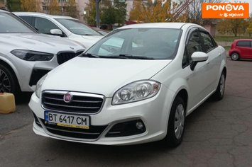 Fiat Linea, 2013, Газ пропан-бутан / Бензин, 1.37 л., 120 тис. км, Седан, Білий, Київ Cars-Pr-266521 фото