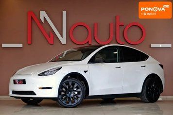 Tesla Model Y, 2021 г., Електро, 19 тыс. км, Внедорожник / Кроссовер, Белый, Одесса AT-10408373 фото