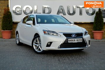 Lexus CT, 2017, Гібрид (HEV), 1.8 л., 45 тис. км, Хетчбек, Білий, Одеса 226786 фото