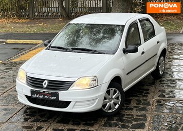 Renault Logan, 2012, Дизель, 1.46 л., 316 тис. км, Седан, Білий, Миколаїв 279172 фото