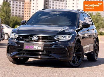 Volkswagen Tiguan, 2022 р., Бензин, 52 тис. км, Позашляховик / Кросовер, Чорний, Кривий Ріг AT-10425872 фото
