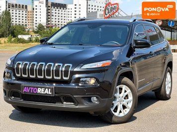 Jeep Cherokee, 2015 р., Бензин, 153 тис. км, Позашляховик / Кросовер, Чорний, Кривий Ріг AT-10421411 фото