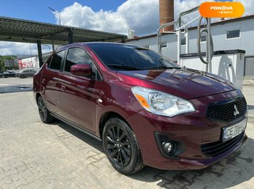 Mitsubishi Mirage, 2019, Бензин, 1.2 л., 15 тис. км, Седан, Червоний, Чернівці Cars-Pr-129916 фото