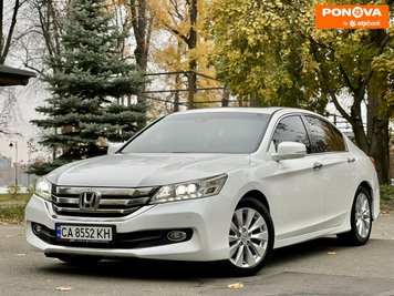 Honda Accord, 2014, Бензин, 2.4 л., 118 тис. км, Седан, Білий, Київ Cars-Pr-276599 фото