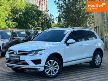 Volkswagen Touareg, 2015 р., Дизель, 157 тис. км, Позашляховик / Кросовер, Білий, Миколаїв AT-10418929 фото
