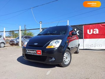 Chevrolet Matiz, 2006, Бензин, 0.8 л., 155 тыс. км, Хетчбек, Чорный, Запорожье 102550 фото