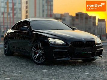 BMW 6 Series, 2013 р., Бензин, 170 тис. км, Седан, Чорний, Дніпро (Дніпропетровськ) AT-10417891 фото