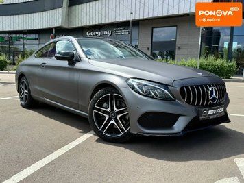 Mercedes-Benz C-Class, 2016 г., Бензин, 81 тыс. км, Купе, Серый, Киев AT-10422596 фото