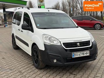 Peugeot Partner, 2017 г., Дизель, 220 тыс. км, Минивен, Белый, Хмельницкий AT-10410767 фото
