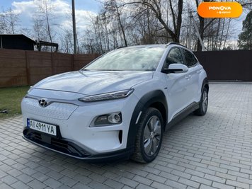 Hyundai Kona, 2020, Електро, 19 тис. км, Позашляховик / Кросовер, Білий, Київ Cars-Pr-244007 фото