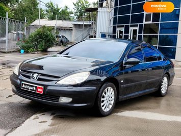 Peugeot 607, 2003, Газ пропан-бутан / Бензин, 2 л., 210 тис. км, Седан, Чорний, Харків 99561 фото