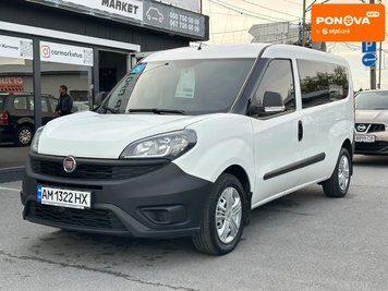 Fiat Doblo, 2020 г., Газ пропан-бутан / Бензин, 186 тыс. км, Внедорожник / Кроссовер, Белый, Житомир AT-10429691 фото