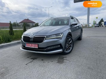 Skoda Superb Scout, 2019, Дизель, 2 л., 102 тис. км, Універсал, Сірий, Львів Cars-Pr-121518 фото