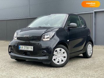 Smart EQ Fortwo, 2020, Електро, 6 тис. км, Купе, Чорний, Київ Cars-Pr-174955 фото