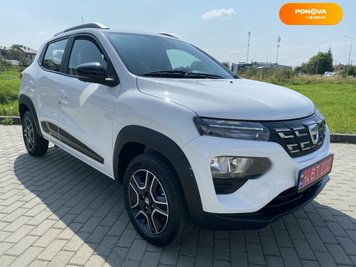 Dacia Spring, 2022, Електро, 14 тис. км, Позашляховик / Кросовер, Білий, Львів Cars-Pr-153680 фото